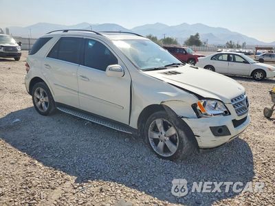 Czwarte zdjęcie samochodu z boku: 2010 MERCEDES-BENZ ML 350 VIN:4JGBB5GB4AA531944 - miniatura