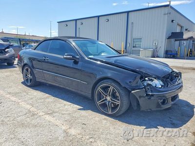Czwarte zdjęcie samochodu z boku: 2007 MERCEDES-BENZ CLK 350 VIN:WDBTK56F77T082168 - miniatura