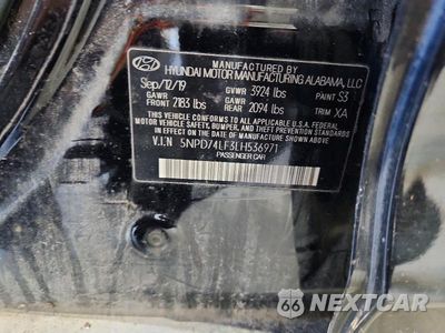 Zdjęcie 13 z 13 samochodu: 2020 HYUNDAI ELANTRA SE VIN:5NPD74LF3LH536971 - miniatura