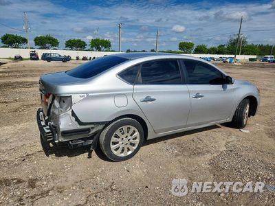 Trzecie zdjęcie samochodu z tyłu: 2015 NISSAN SENTRA S VIN:3N1AB7APXFY348537 - miniatura