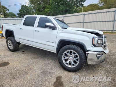 Czwarte zdjęcie samochodu z boku: 2017 GMC SIERRA K1500 SLT VIN:3GTU2NEC9HG430516 - miniatura