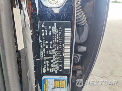 Zdjęcie 12 z 12 samochodu: 2017 KIA OPTIMA LX VIN:5XXGT4L39HG137760 - miniatura