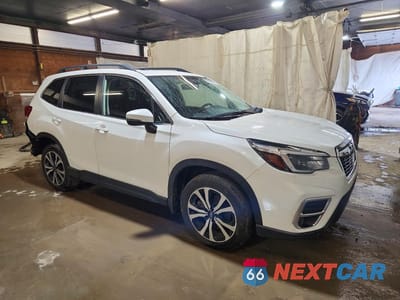 Czwarte zdjęcie samochodu z boku: 2021 SUBARU FORESTER LIMITED VIN:JF2SKAUC6MH545982 - miniatura