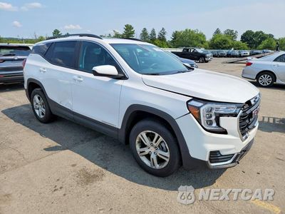Czwarte zdjęcie samochodu z boku: 2022 GMC TERRAIN SLE VIN:3GKALTEVXNL299738 - miniatura