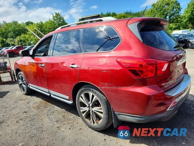 Drugie zdjęcie samochodu z przodu: 2017 NISSAN PATHFINDER PLATINUM VIN:5N1DR2MM6HC628344 - miniatura