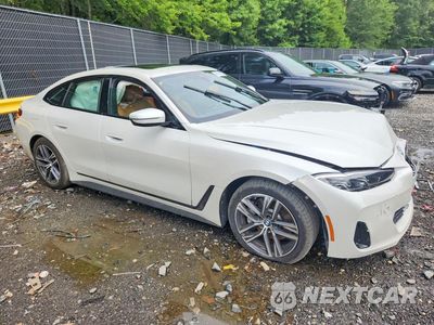 Czwarte zdjęcie samochodu z boku: 2022 BMW 430I GRAN COUPE VIN:WBA63AV06NFM26101 - miniatura