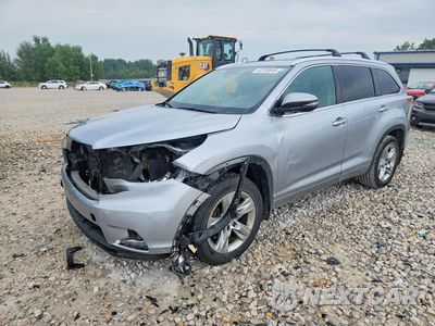 2014 TOYOTA HIGHLANDER LIMITED PLATINUM 5TDDKRFH4ES071736 - główne zdjęcie licytacji z USA - miniatura