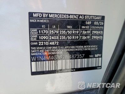 Zdjęcie 14 z 14 samochodu: 2026 MERCEDES-BENZ GLB 250 VIN:W1N4M4GB9TW487357 - miniatura