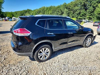 Trzecie zdjęcie samochodu z tyłu: 2016 NISSAN ROGUE SV VIN:KNMAT2MV9GP647298 - miniatura