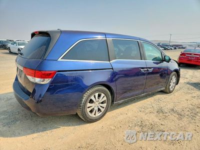 Trzecie zdjęcie samochodu z tyłu: 2014 HONDA ODYSSEY EXL VIN:5FNRL5H62EB091964 - miniatura