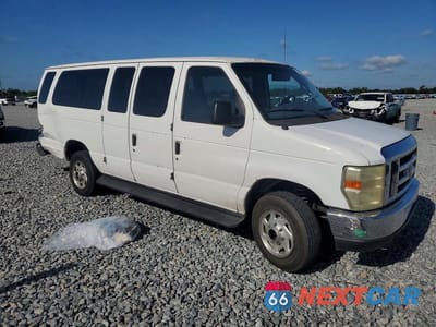 Czwarte zdjęcie samochodu z boku: 2008 FORD ECONOLINE E350 SUPER DUTY WAGON VIN:1FBSS31L58DA32061 - miniatura