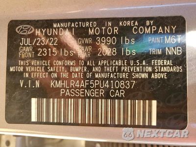 Zdjęcie 13 z 13 samochodu: 2023 HYUNDAI ELANTRA N LINE VIN:KMHLR4AF5PU410837 - miniatura