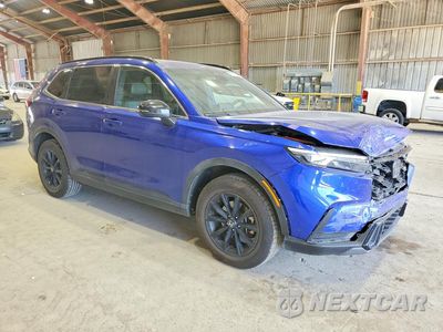 Czwarte zdjęcie samochodu z boku: 2023 HONDA CR-V SPORT VIN:2HKRS6H58PH803687 - miniatura