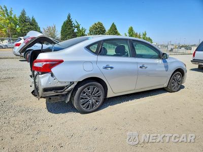Trzecie zdjęcie samochodu z tyłu: 2019 NISSAN SENTRA S VIN:3N1AB7AP6KY267254 - miniatura