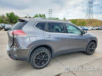 Trzecie zdjęcie samochodu z tyłu: 2016 NISSAN ROGUE SV VIN:KNMAT2MVXGP595342 - miniatura