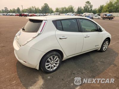 Trzecie zdjęcie samochodu z tyłu: 2013 NISSAN LEAF S VIN:1N4AZ0CP0DC405319 - miniatura