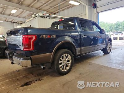 Trzecie zdjęcie samochodu z tyłu: 2015 FORD F150 SUPERCREW VIN:1FTEW1EG8FFB83394 - miniatura