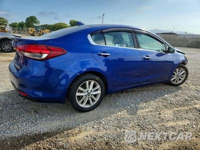 Trzecie zdjęcie samochodu z tyłu: 2017 KIA FORTE S VIN:3KPFL4A79HE062388 - miniatura