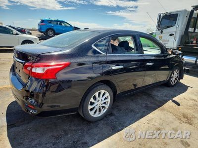 Trzecie zdjęcie samochodu z tyłu: 2019 NISSAN SENTRA SV VIN:3N1AB7AP9KY412576 - miniatura