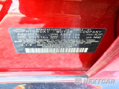 Zdjęcie 12 z 12 samochodu: 2023 HYUNDAI SONATA SEL VIN:KMHL64JA5PA335779 - miniatura