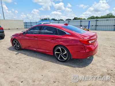 Drugie zdjęcie samochodu z przodu: 2018 HONDA ACCORD SPORT VIN:1HGCV1F34JA190288 - miniatura