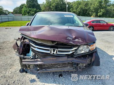 Piąte zdjęcie samochodu w środku: 2015 HONDA ODYSSEY EX VIN:5FNRL5H47FB110203 - miniatura