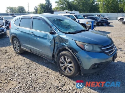 Czwarte zdjęcie samochodu z boku: 2014 HONDA CR-V EX VIN:5J6RM4H5XEL071838 - miniatura