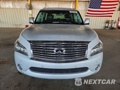 Piąte zdjęcie samochodu w środku: 2014 INFINITI QX80 BASE VIN:JN8AZ2NF7E9554887 - miniatura