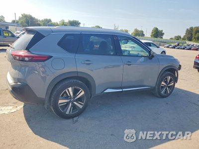 Trzecie zdjęcie samochodu z tyłu: 2021 NISSAN ROGUE SL VIN:5N1AT3CAXMC700612 - miniatura