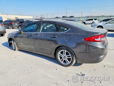 Drugie zdjęcie samochodu z przodu: 2018 FORD FUSION S HYBRID VIN:3FA6P0UU3JR282080 - miniatura