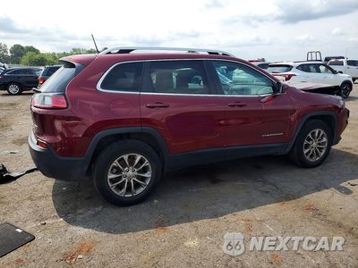 Trzecie zdjęcie samochodu z tyłu: 2021 JEEP CHEROKEE LATITUDE LUX VIN:1C4PJMMX4MD193651 - miniatura