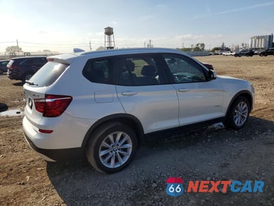 Trzecie zdjęcie samochodu z tyłu: 2017 BMW X3 XDRIVE28I VIN:5UXWX9C30H0W75213 - miniatura