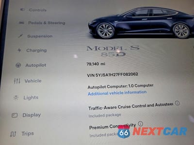 Zdjęcie 9 z 13 samochodu: 2015 TESLA MODEL S 85D VIN:5YJSA1H27FF082062 - miniatura