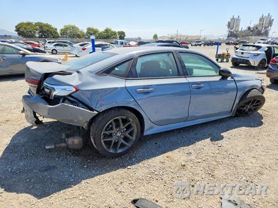 Trzecie zdjęcie samochodu z tyłu: 2024 HONDA CIVIC SPORT VIN:2HGFE2F50RH596053 - miniatura