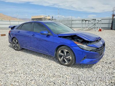 Czwarte zdjęcie samochodu z boku: 2023 HYUNDAI ELANTRA SEL VIN:KMHLS4AGXPU577465 - miniatura