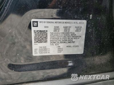 Zdjęcie 12 z 12 samochodu: 2019 CHEVROLET TRAX 1LT VIN:3GNCJLSB5KL340767 - miniatura
