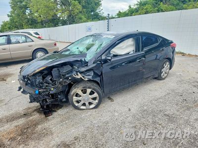 2013 HYUNDAI ELANTRA LIMITED KMHDH4AE5DU850454 - główne zdjęcie licytacji z USA - miniatura