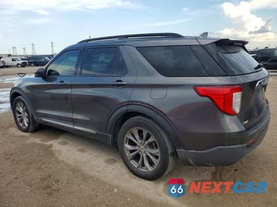 Drugie zdjęcie samochodu z przodu: 2020 FORD EXPLORER XLT VIN:1FMSK7DH9LGB28255 - miniatura