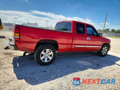 Trzecie zdjęcie samochodu z tyłu: 2006 GMC NEW SIERRA C1500 VIN:1GTEC19T26Z150325 - miniatura