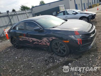 Czwarte zdjęcie samochodu z boku: 2019 HONDA CIVIC SPORT VIN:2HGFC2F82KH504768 - miniatura
