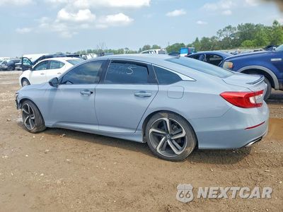 Drugie zdjęcie samochodu z przodu: 2021 HONDA ACCORD SPORT VIN:1HGCV1F38MA044383 - miniatura