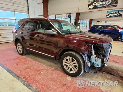Czwarte zdjęcie samochodu z boku: 2018 FORD EXPLORER XLT VIN:1FM5K8DH9JGB38445 - miniatura