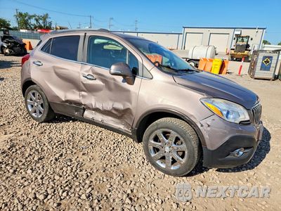 Czwarte zdjęcie samochodu z boku: 2014 BUICK ENCORE PREMIUM VIN:KL4CJHSB5EB536553 - miniatura