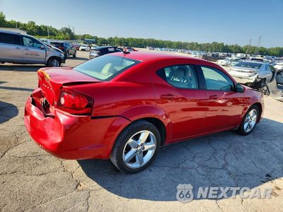 Trzecie zdjęcie samochodu z tyłu: 2011 DODGE AVENGER LUX VIN:1B3BD2FG7BN554088 - miniatura