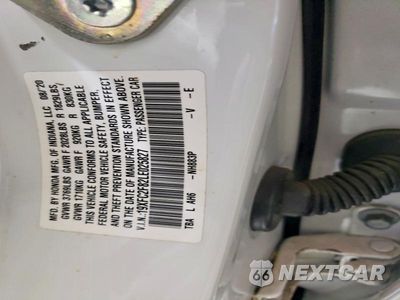 Zdjęcie 13 z 13 samochodu: 2020 HONDA CIVIC SPORT VIN:19XFC2F82LE025827 - miniatura