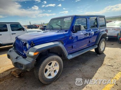 2018 JEEP WRANGLER UNLIMITED SPORT 1C4HJXDG4JW272193 - główne zdjęcie licytacji z USA - miniatura
