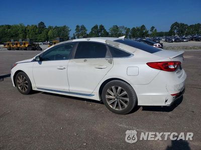 Drugie zdjęcie samochodu z przodu: 2017 HYUNDAI SONATA SPORT VIN:5NPE34AF1HH498506 - miniatura