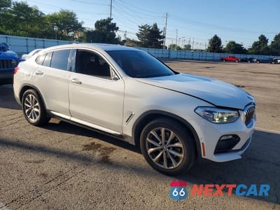Czwarte zdjęcie samochodu z boku: 2019 BMW X4 XDRIVE30I VIN:5UXUJ3C57KLG55072 - miniatura