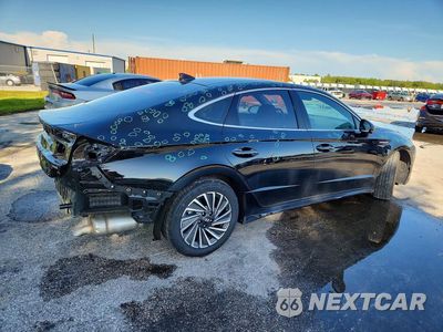 Trzecie zdjęcie samochodu z tyłu: 2025 HYUNDAI SONATA HYBRID LIMITED VIN:KMHL54JJ1SA114305 - miniatura