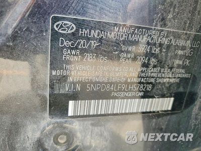 Zdjęcie 13 z 13 samochodu: 2020 HYUNDAI ELANTRA SEL VIN:5NPD84LF9LH578218 - miniatura